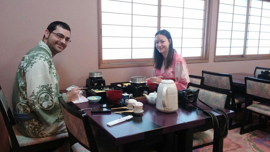 Yudanaka Tawaraya Ryokan Яманути Экстерьер фото
